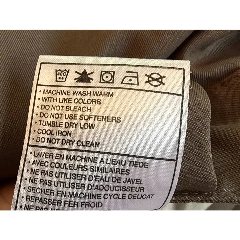 Nike Golf FitDry Shorts Mens 34 Olive Brown Stretch 10 Inch Performance Outdoor